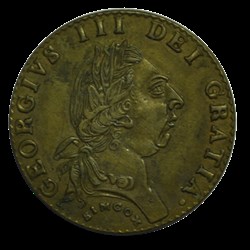 Grande-Bretagne jeton de George III 1795 style guinée