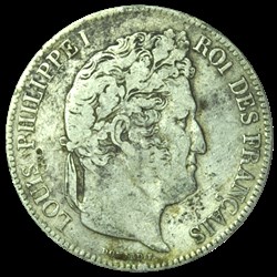 5 Francs Louis-Philippe 1836 W