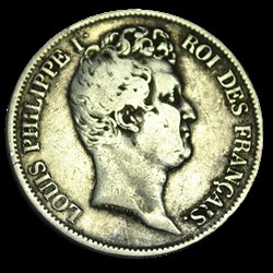 5 Francs Louis-Philippe 1831 B