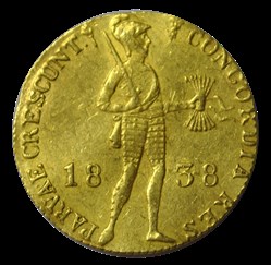1 Ducat au chevalier 1838 Utrecht