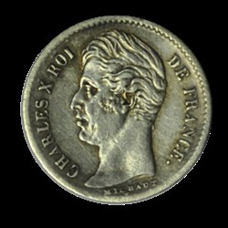 Quart de Franc Charles X 1830 A