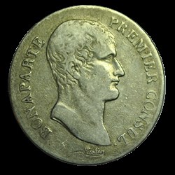 Napoleon I er 5 Francs An XI A