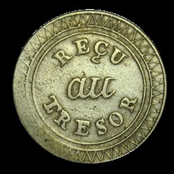 Ile Maurice et Reunion , 25 sous (1822)