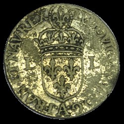 Louis XIII Quinze denier 1641 A