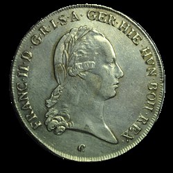 Pays-Bas Autrichiens Francois II thaler 1797 C