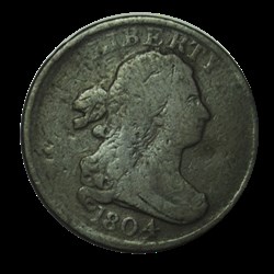 1/2 cent  Liberté 1804 Philadelphie
