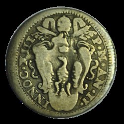 Pape Innocent XIII -2 Baiocchi - 1723
