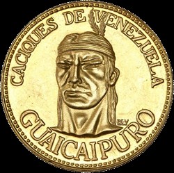 Venezela Médaille en or Guaicaipuro 1959