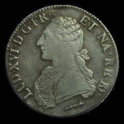 Louis XVI Ecu de bearn aux branches d'olivier 1784 Pau