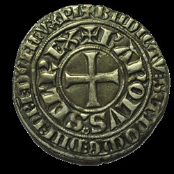 COMTÉ DE PROVENCE - CHARLES Ier D'ANJOU Gros tournois d’Avignon