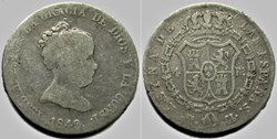 1849 Madrid - 4 Reales - Isabel II de España