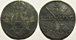 Sweden - Gustav IV Adolf - 1/4 Skilling 1805