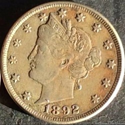 1892 5 Cents (ex.2)
