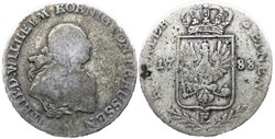 Friedrich Wilhelm II - 1/3 Thaler 1788 Königsberg, Kingdom of Prussia