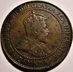 Edward VII - 1 Cent 1909
