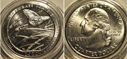 Tallgrass Prairie Nt. Preserve - 2020 P Quarter Dollar - Kansas State