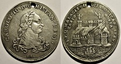 1789 Malaga, Medalla de la Proclamación de Carlos IV de España
