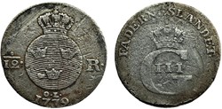 Sweden - Gustav III - 1⁄12 Riksdaler 1779
