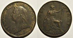 Victoria - Half Penny 1901 - Great Britain