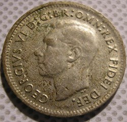 George VI - 3 Pence 1951 - Australia