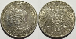 Wilhelm II - 2 Mark 1901 Berlin - Bicentenary of Prussia