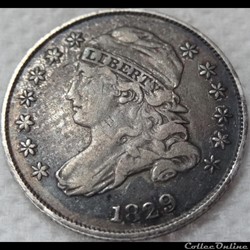 1829 Dime - 10 Cents (ex.2)
