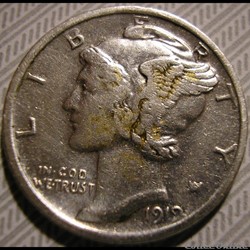 1919 Denver Dime