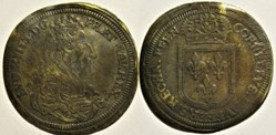 Louis XIV - ca. 1710 - Counter Token , Rechenpfennig C. Lauffers