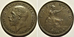 George V - Farthing 1934 - Great Britain