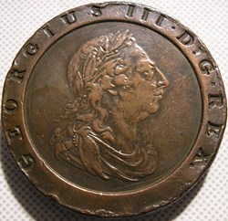 George III - 2 Pence "Cartwheel" 1797 Great Britain