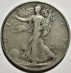 1937 Denver Half Dollar