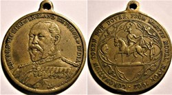 Edward VII - Medalet Coronation 1902, Commemoration at Dover