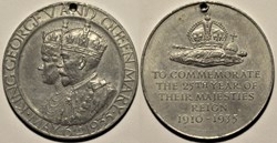 George V & Mary - 1910-1935 Silver Jubilee Medal