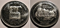 Woodstock, Ontario - One Dairy County Dollar 1982 - Chamber of Commerce