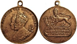 George V & Mary - 1911 Westminster Coronation Medalet