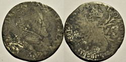Philip II of Spain - 1/10 Philipsdaalder 1571 - Bruges, Spanish Netherlands