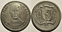 Dominican Republic - 1/2 Peso 1981, Juan Pablo Duarte