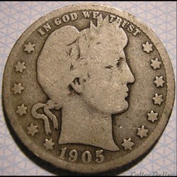 1905 San Francisco Quarter $