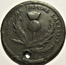 John Brown store - HalfPenny Token (1815) - Halifax, Nova Scotia