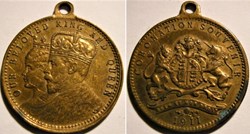 George V & Mary - 1911 Coronation Medallion Souvenir