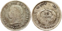 10 Centavos 1882 Bogotá