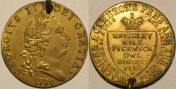George III - 1770 Spade Guinea Advertising Token, Great Britain