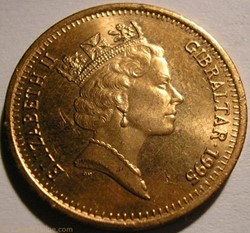 Elizabeth II - 2 Pence 1995 - Gibraltar