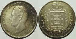 Luís I of Portugal - 500 Reis 1886