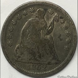 1852 Half Dime (ex.2)