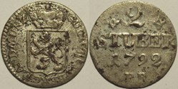 2 Stüber, Jülich-Berg 1792 - Karl IV Theodor