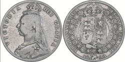 Victoria - Jubilee Half Crown, 1888 - Kingdom of Great Britain