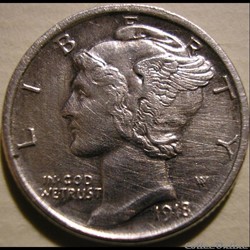 1918 Denver Dime