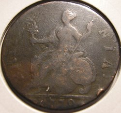 George III - Half Penny 1770 Great Britain