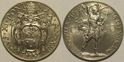 Pio XI, Papa - 50 Centesimi 1934, Anno XIII - Vaticano